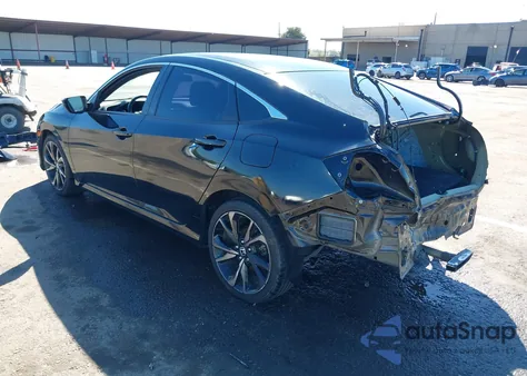 2020 Honda Civic Sport из США, поврежденный, VIN 2HGFC2F81LH536077